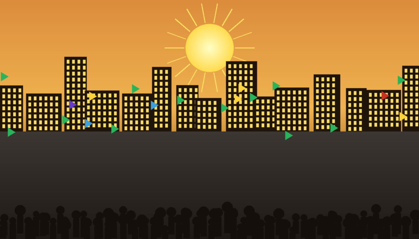 Juneteenth NYC celebration with colorful parade and community gathering