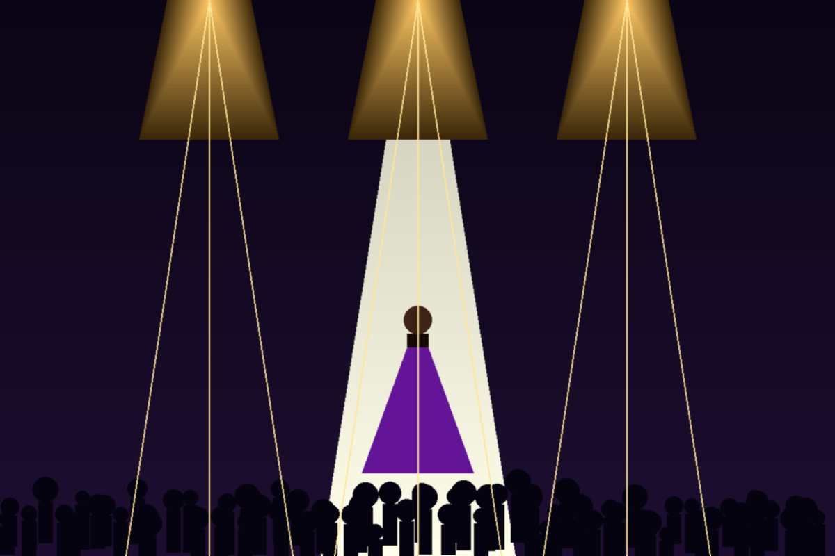 Black designer presenting a collection at the Juneteenth NYC fashion show